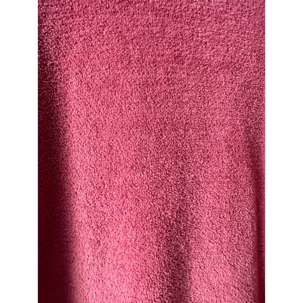 J Jill Chenille Turtleneck Sweater Pink Mauve Rose Womens Medium Y2K Cozy Soft - Picture 3 of 5